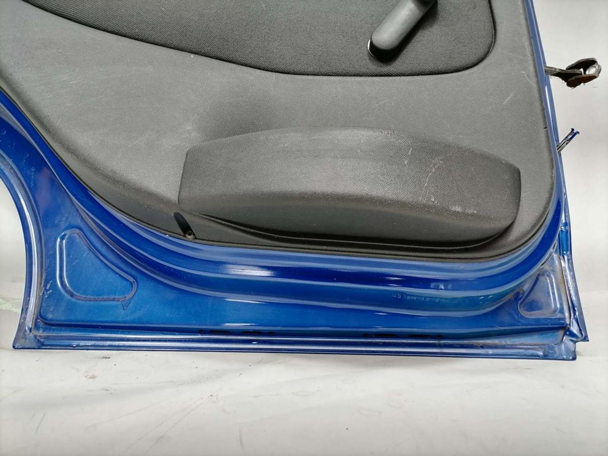 Opel Corsa C original T&uuml;r hinten links Z21K Olympiablau Rohbau Bj.2005